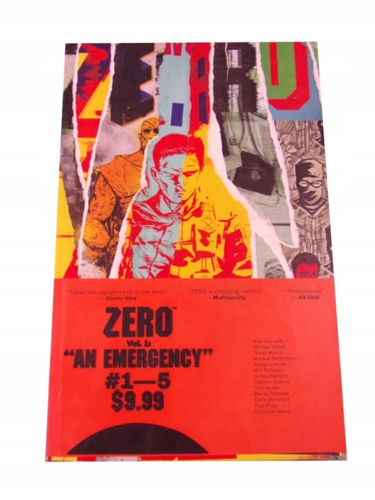 Zero vol.1 "Am Emergency" TP 2014 r. wydanie anglojęzyczne – zdjęcie 1 z 4