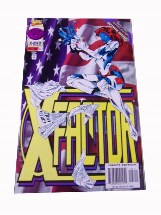 X-Men X-Factor nr 127 10/1996 + karty, wydanie anglojęzyczne – zdjęcie 1 z 5