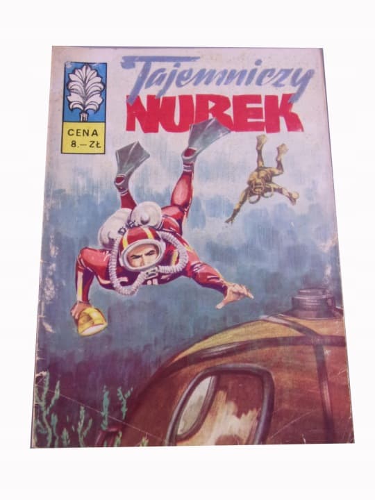 Kapitan Żbik Tajemniczy Nurek 1973 r. wydanie I – zdjęcie 1 z 14