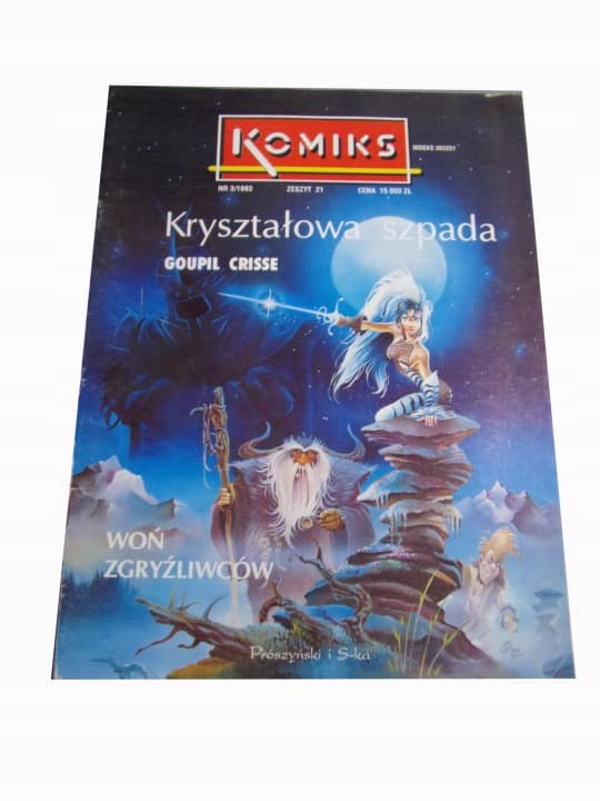 Komiks 3/1993 Kryształowa Szpada – zdjęcie 1 z 7