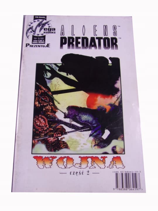 Mega Komiks Aliens Predator Wojna część II 5/99 – zdjęcie 1 z 7