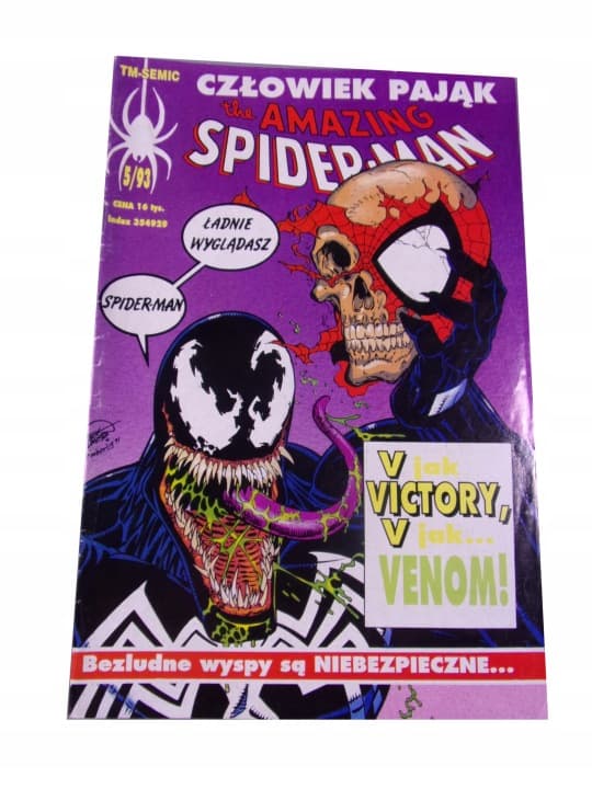 Spider-Man 5/93 TM-Semic – zdjęcie 1 z 7