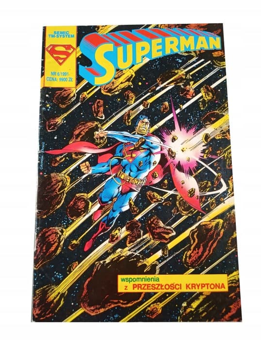 Superman 6/1991 TM-Semic – zdjęcie 1 z 6