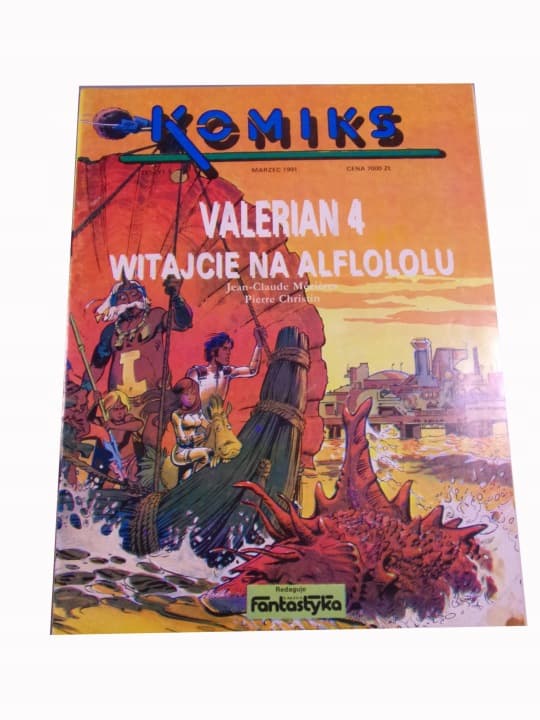 Komiks 3/1991 Valerian 4 Witajcie na Alflololu – zdjęcie 1 z 7