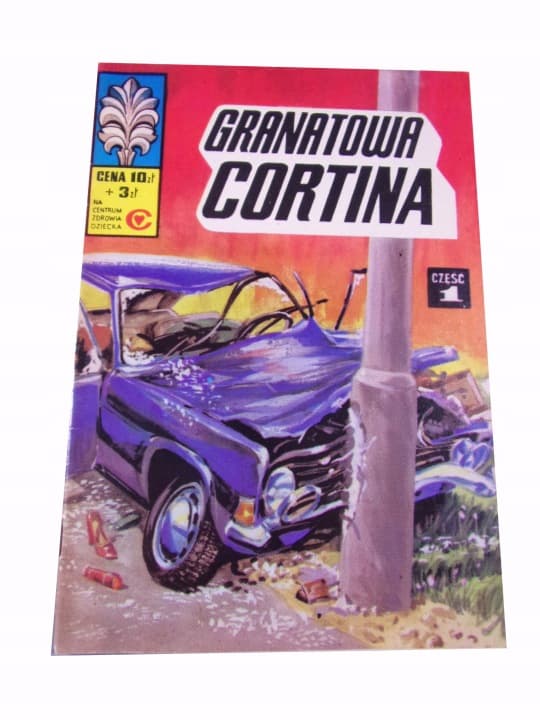Kapitan Żbik Granatowa Cortina wyd. I 1978 r. – zdjęcie 1 z 7