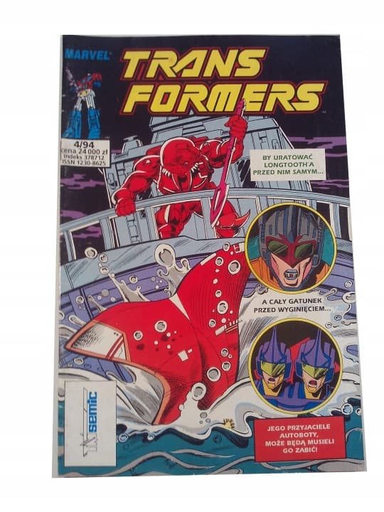 Transformers 4/94 TM-Semic – zdjęcie 1 z 5