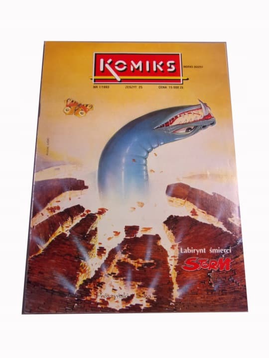 Komiks 7/1993 Storm Labirynt Śmierci – zdjęcie 1 z 7