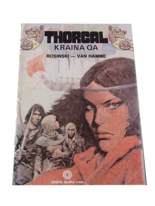 Thorgal 10. Kraina Qa wydanie I 1989 r. Orbita – zdjęcie 1 z 7