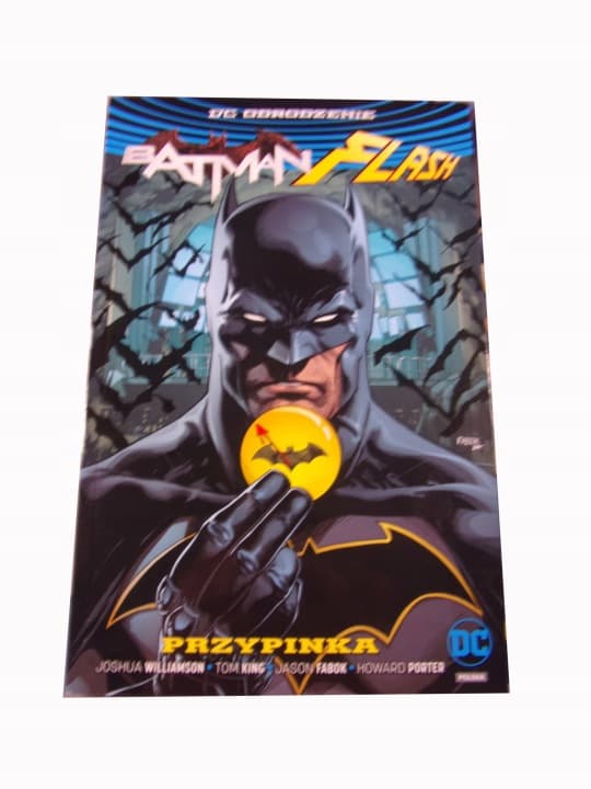 Batman / Flash Przypinka 2018 r. z dodatkiem / hologramem – zdjęcie 1 z 4