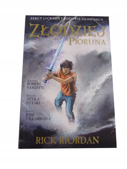 Percy Jackson i Bogowie Olimpijscy Złodziej Pioruna wyd. I 2014 r. – zdjęcie 1 z 4