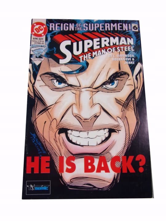 Superman 6/96 TM-Semic – zdjęcie 1 z 7