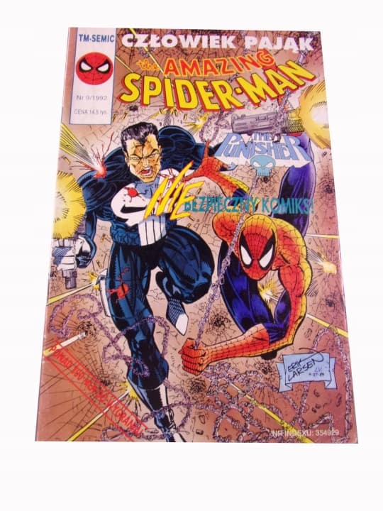 Spider-Man 9/1992 TM-Semic – zdjęcie 1 z 7