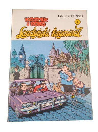 KAJTEK i KOKO LONDYŃSKI KRYMINAŁ 1 1990 r. wydanie I