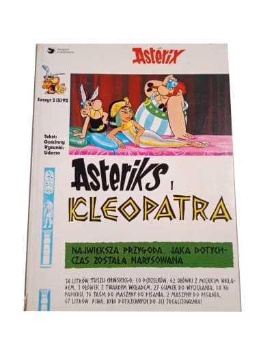 ASTERIX 2/92 ASTERIKS i KLEOPATRA