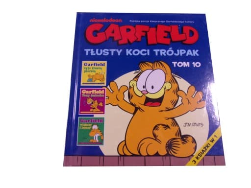 GARFIELD TŁUSTY KOCI TRÓJPAK tom 10