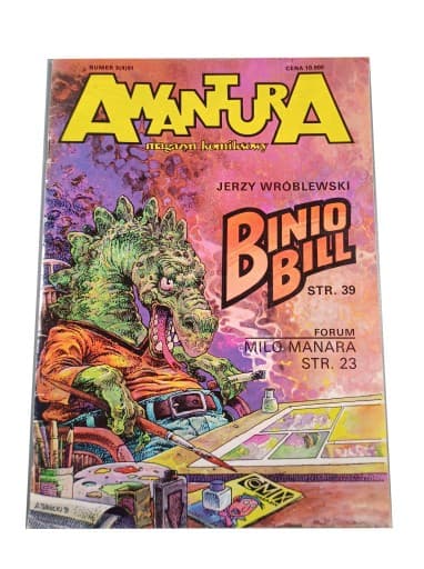 AWANTURA MAGAZYN KOMIKSOWY 3/4/91